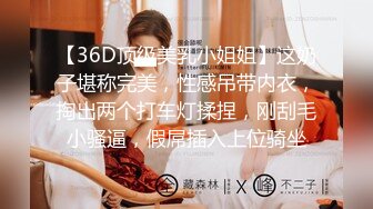 【36D顶级美乳小姐姐】这奶子堪称完美，性感吊带内衣，掏出两个打车灯揉捏，刚刮毛小骚逼，假屌插入上位骑坐