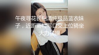 午夜寻花长相清纯极品蓝衣妹子，近距离特写口交上位骑坐大力猛操