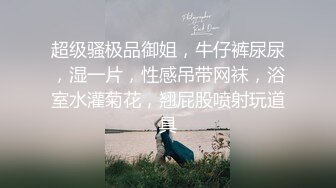 超级骚极品御姐，牛仔裤尿尿，湿一片，性感吊带网袜，浴室水灌菊花，翘屁股喷射玩道具