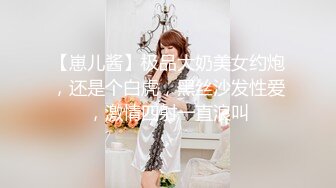 【崽儿酱】极品大奶美女约炮，还是个白虎，黑丝沙发性爱，激情四射一直浪叫